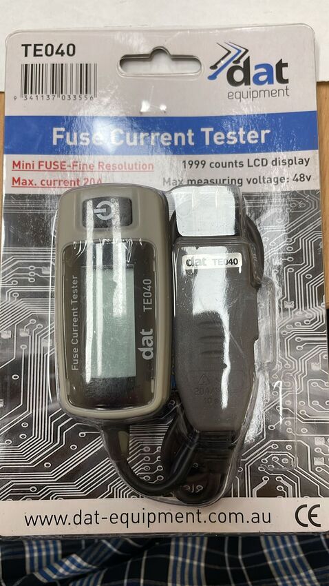 DAT Equipment Fuse Current Tester Leakage Analyzer  STD/ATC Voltage 48V -TE040