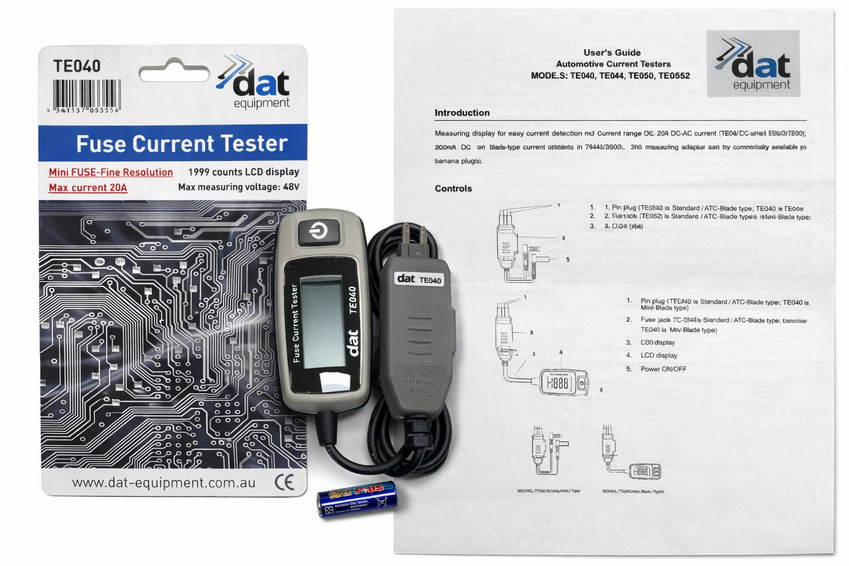 DAT Equipment Fuse Current Tester Leakage Analyzer  STD/ATC Voltage 48V -TE040