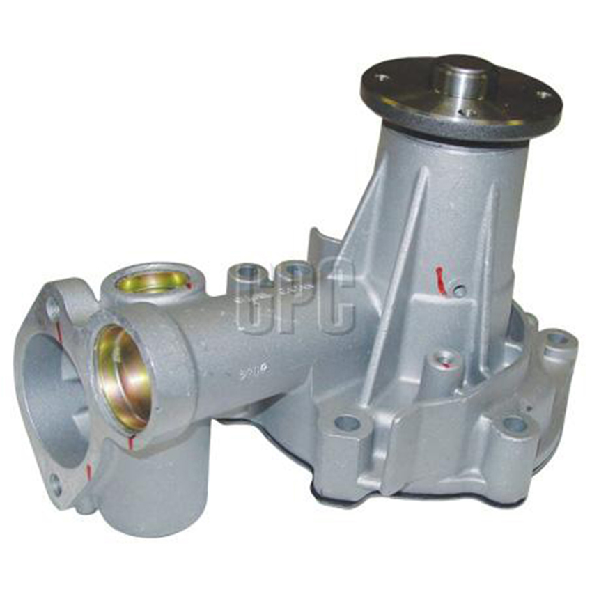 Tru-Flow Water Pump For MITSUBISHI TRITON MF 2.5L 4cyl 4D56 TF1032