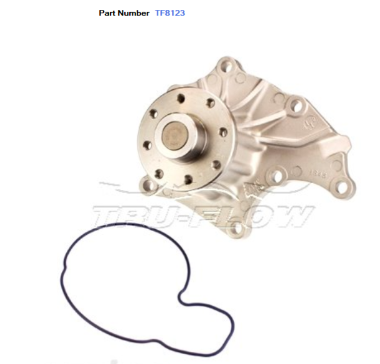 Tru-Flow Water Pump for ISUZU N SERIES NKR150 NKR200 3.1L 4cyl 4JG2-T TF8123