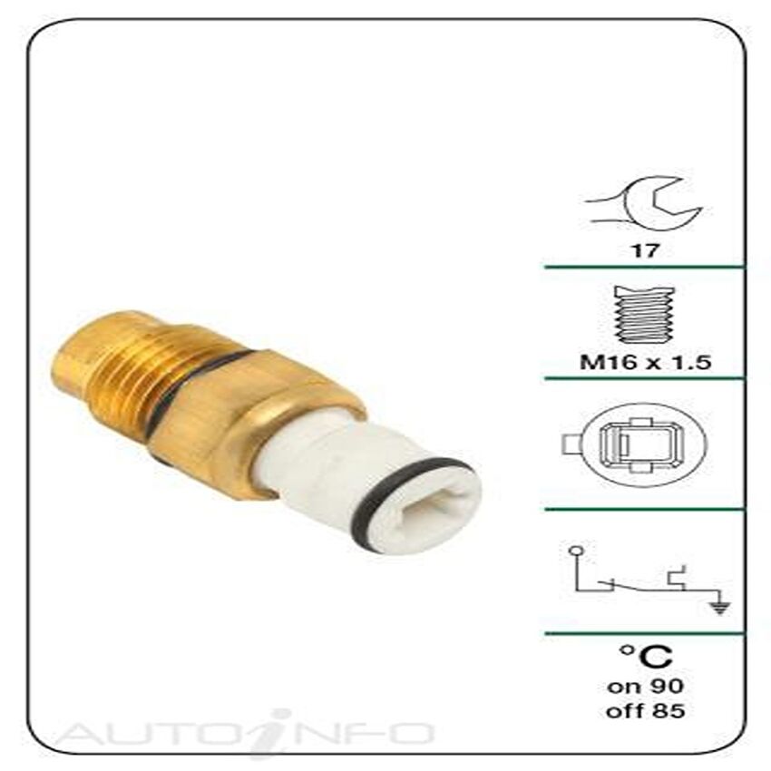 Tridon Coolant Fan Temperature Switch For Toyota Vista 2SELU 1SIL 2.0L,1.8L SV20R