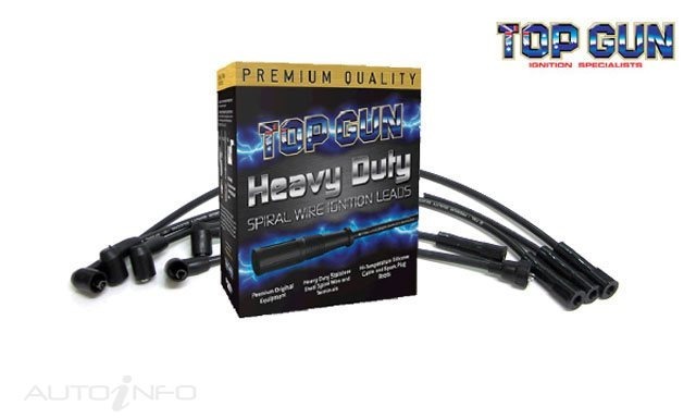Top Gun Ignition Lead Kit For Nissan Navarra DX 2.4 12 V EFI - TG4564