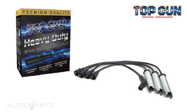 Top Gun Spark Plug Lead Set For Daewoo Lanos T100 T150 1.5L A15SMS, 8V