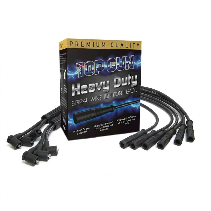 Top Gun Ignition Lead Kit For Ford Fairmont AU2 AU3 4.0L Petrol 4.0 I6 12v