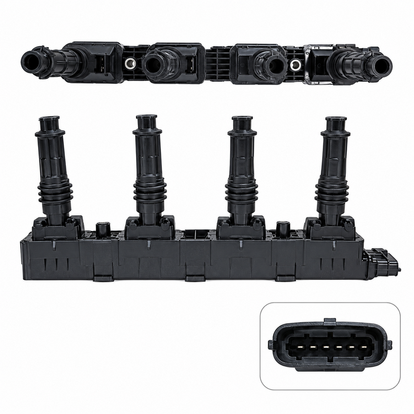 Top Gun Direct Ignition Coil For Holden Combo XC 1.4L I4 Z14XEP, 16V