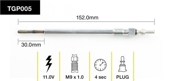 Tridon Glow Plug - TGP005