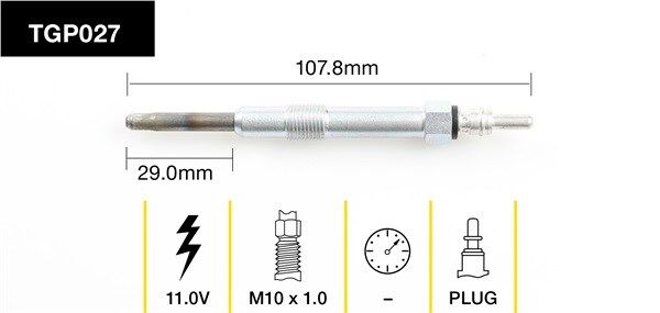 Tridon Glow Plug - TGP027