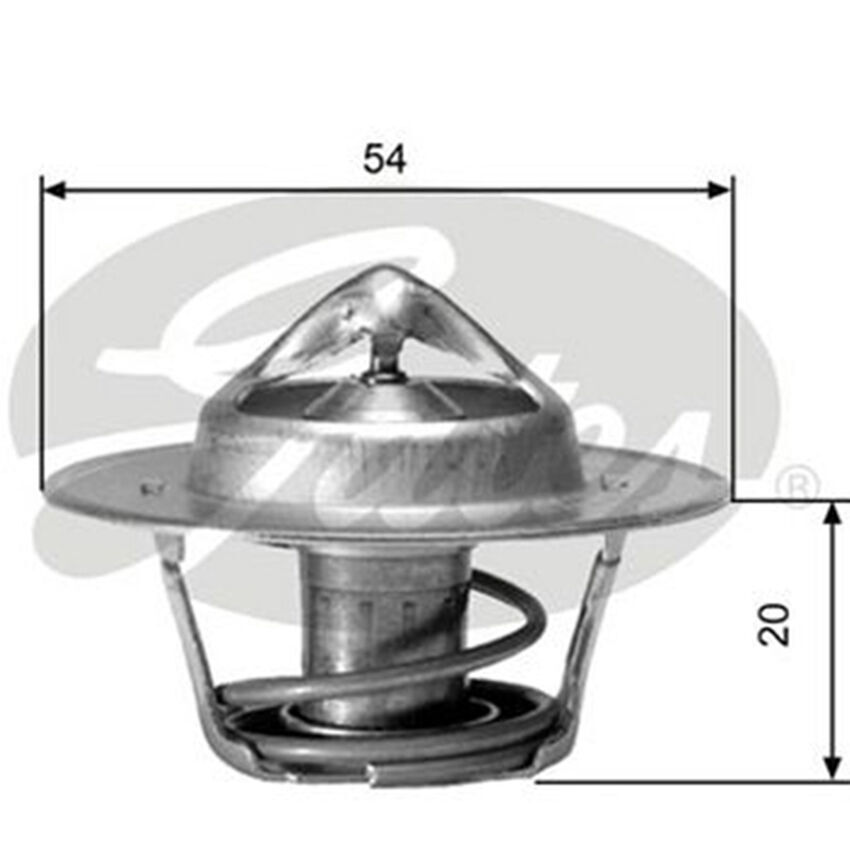 Thermostat for LANDROVER Defender 110 MK II LDH 17J 2.5L Petrol 4Cyl 4WD TH00171G1