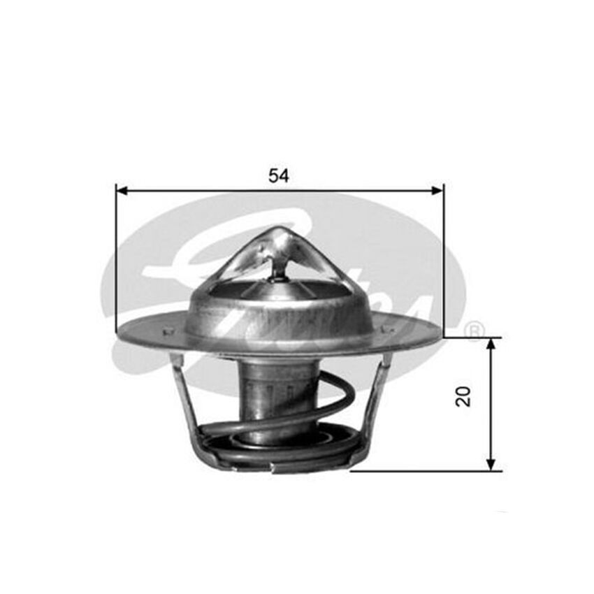 Thermostat for PEUGEOT 205 741A/ 741C XV8 1.0L Petrol 4Cyl FWD TH00182G2