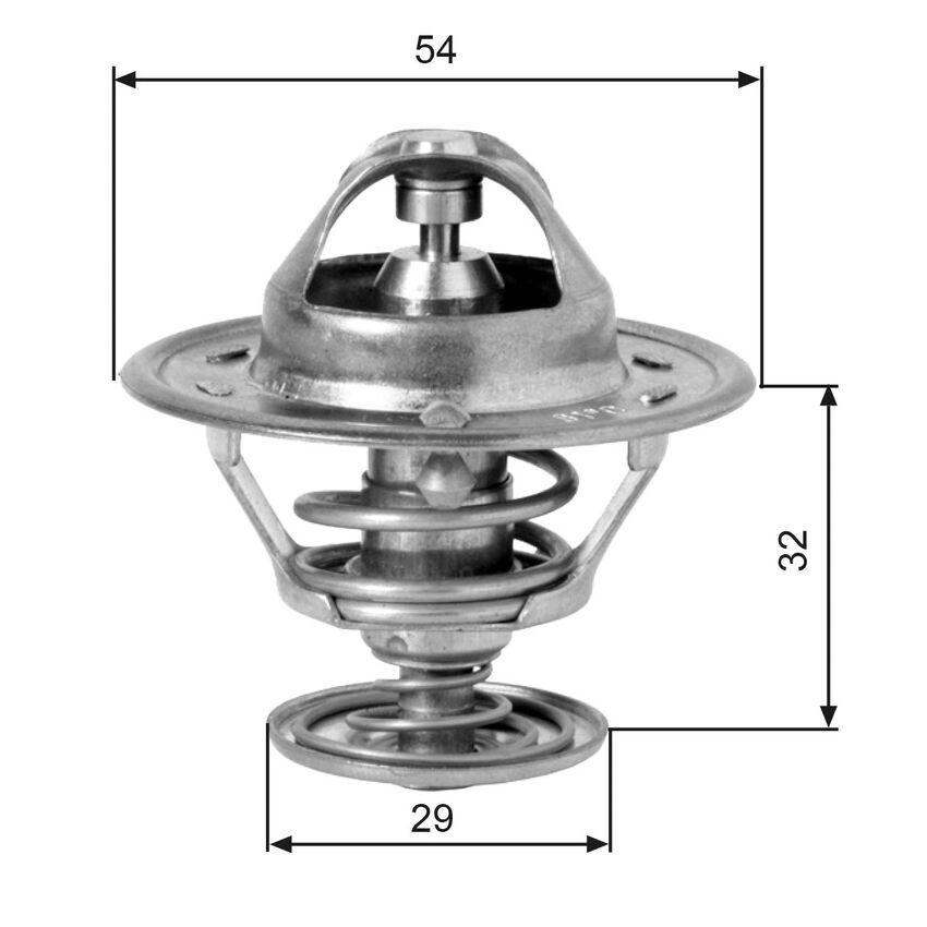 Thermostat for MAZDA 929 MK III HBS HE52/ HE53/ HE55/ HE61 2.0L Petrol 4Cyl RWD