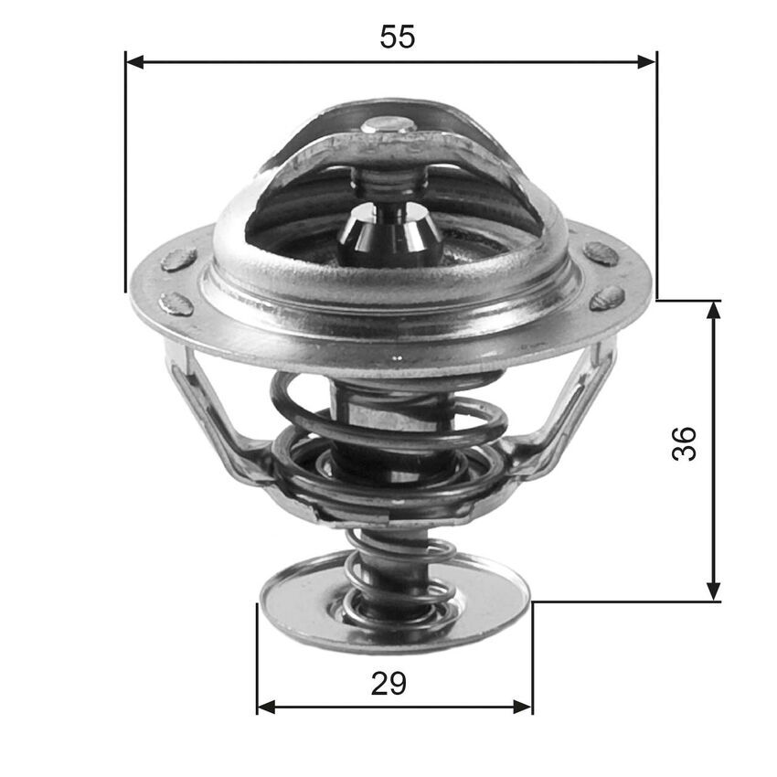 Thermostat for ALFA ROMEO 164 164AB/ 164AD/ 164AM AR06412 3.0L Petrol 6Cyl