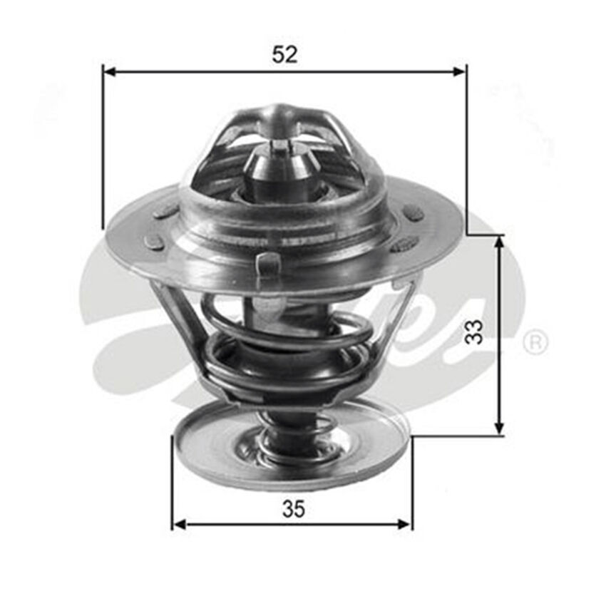 Thermostat for FORD Australia Transit VF 4ED 2.5L Diesel TDDi 4Cyl RWD TH12588G1