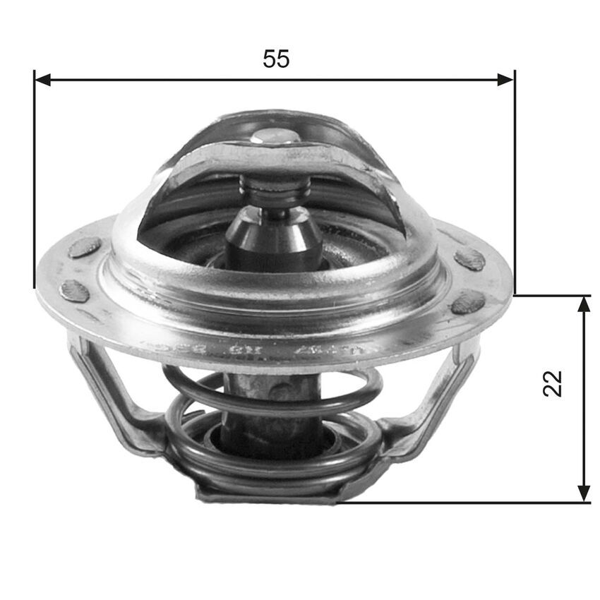 Thermostat for CITROEN Xantia X18A/ X1BE XUD9BTF 1.9L Diesel TD 4Cyl FWD