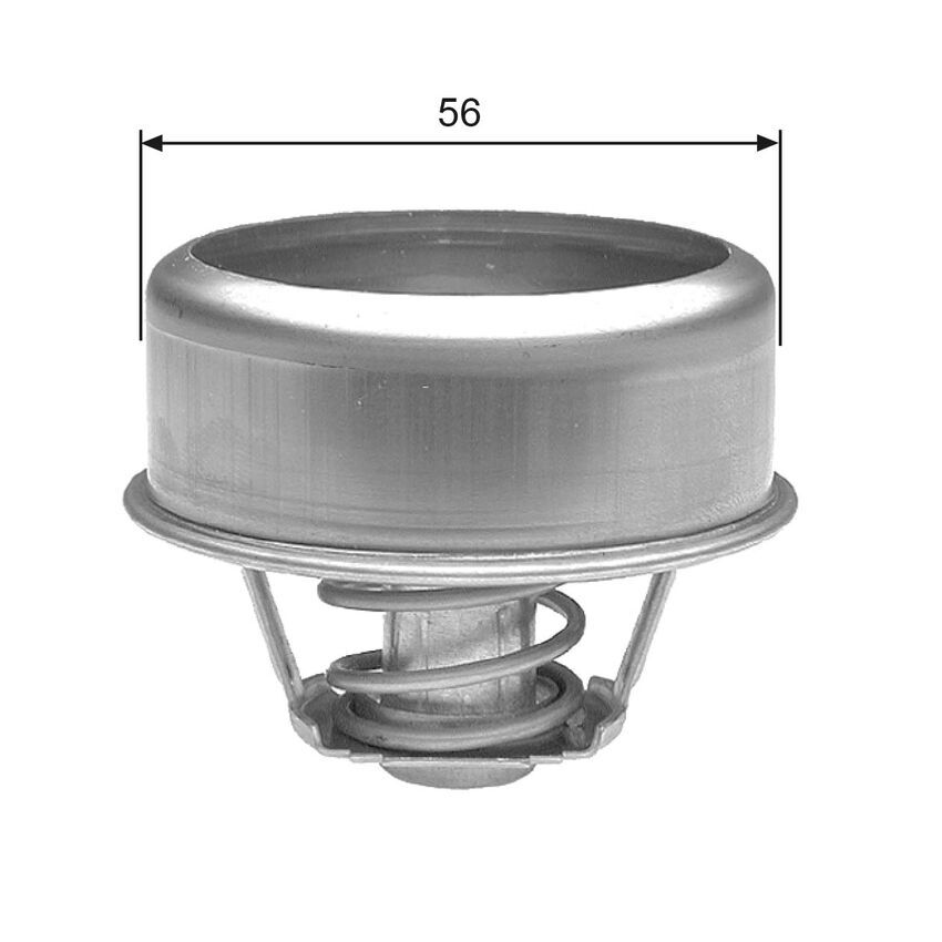 Thermostat for CITROEN DS19 P19S 1918 1.9L Petrol 4Cyl FWD TH22375