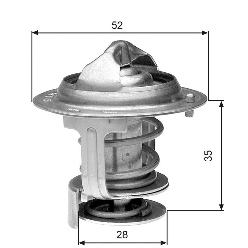 Thermostat for DAIHATSU Charade MK IV G201 HDE 1.6L Petrol 4Cyl FWD TH29478G1