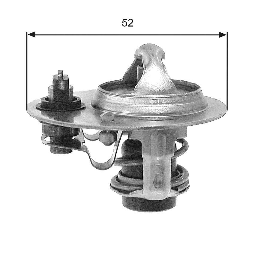 Gates Thermostat For Ford Courier 2.6L 4x4 PE G6 Petrol