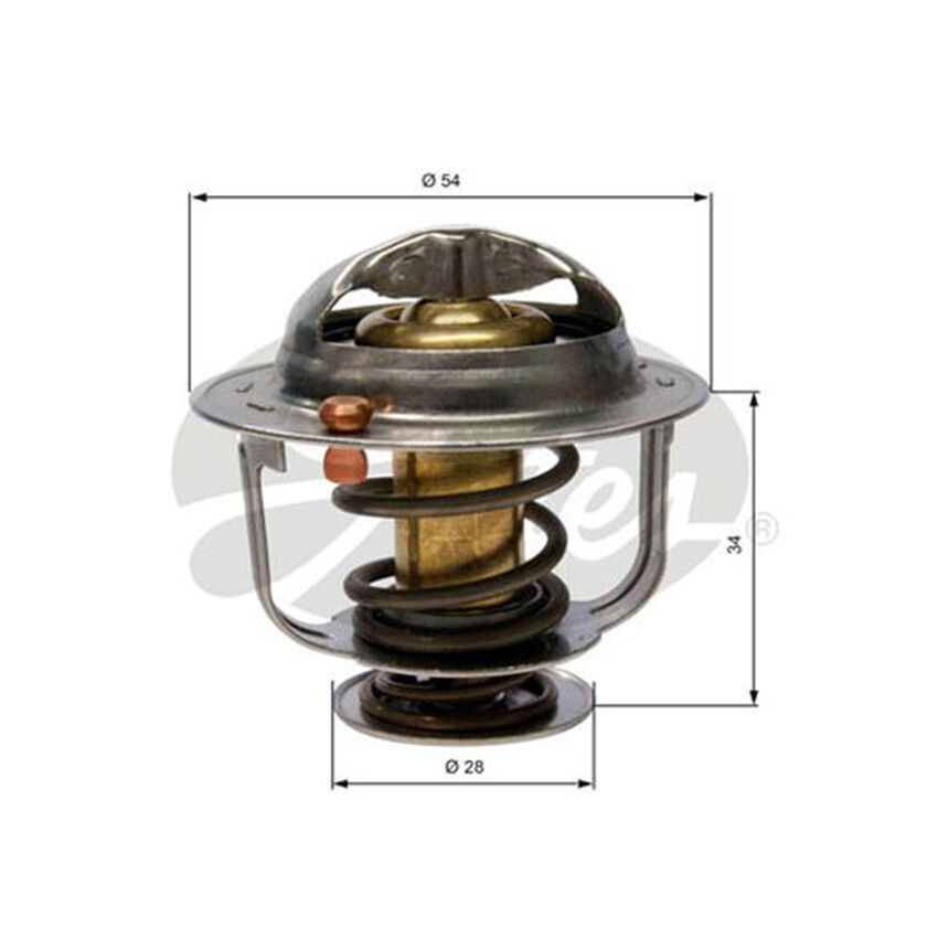 Thermostat for DAIHATSU Cuore MK V L701 EJVE 1.0L Petrol DVVT 3Cyl - TH31782G1