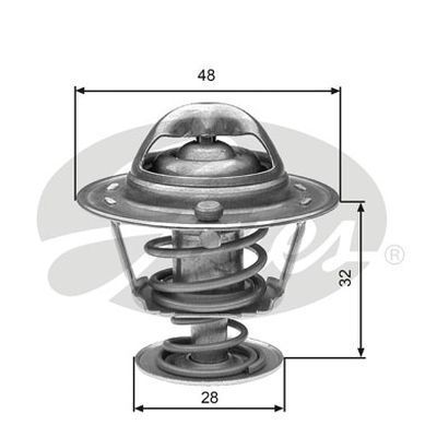 Thermostat for NISSAN Primera Estate Wagon W10 GA16DE 1.6L Petrol 4Cyl FWD