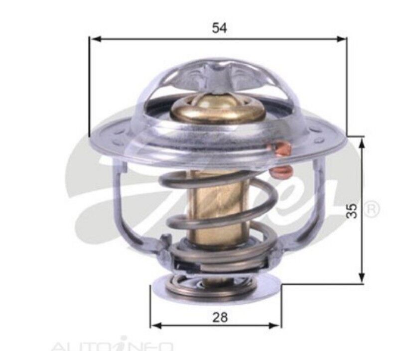 Gates Coolant Thermostat For Holden Captiva CG 2.0L Diesel Z20S1 (LLW)