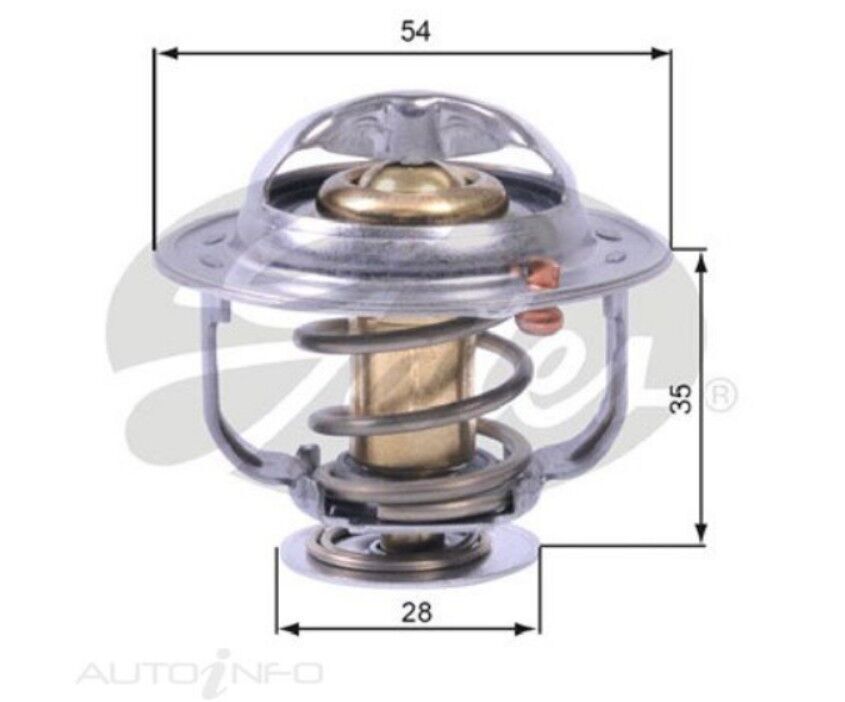 Gates Coolant Thermostat For Mazda Tribute Petrol 2.3L/110KW AWD (EP3W) L3-VE