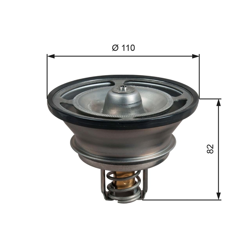 Gates Thermostat For Volvo FH II 460, 480, 500, 540 12.8L D13K460,D13C460