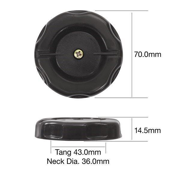 Tridon Oil Cap For Ford Econovan Fairmont Laser Trader LTD E5 VA HA SLT SL 2.2L