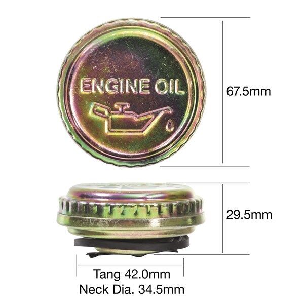 Tridon Oil Cap - TOC507