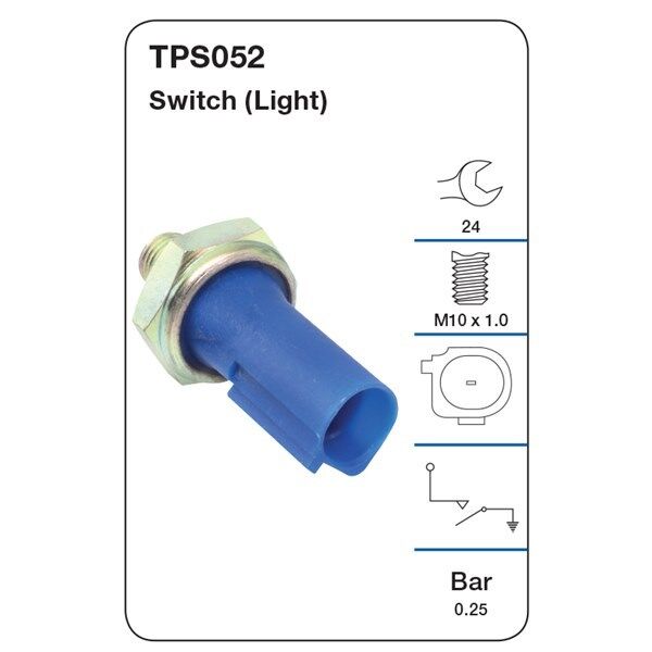 Tridon Oil Pressure Switch (Light) - TPS052