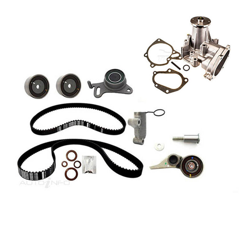Timing Belt, Water Pump + Tensioner Kit For Triton ML MN 4D56Ti 2.5L Dsl 08-15