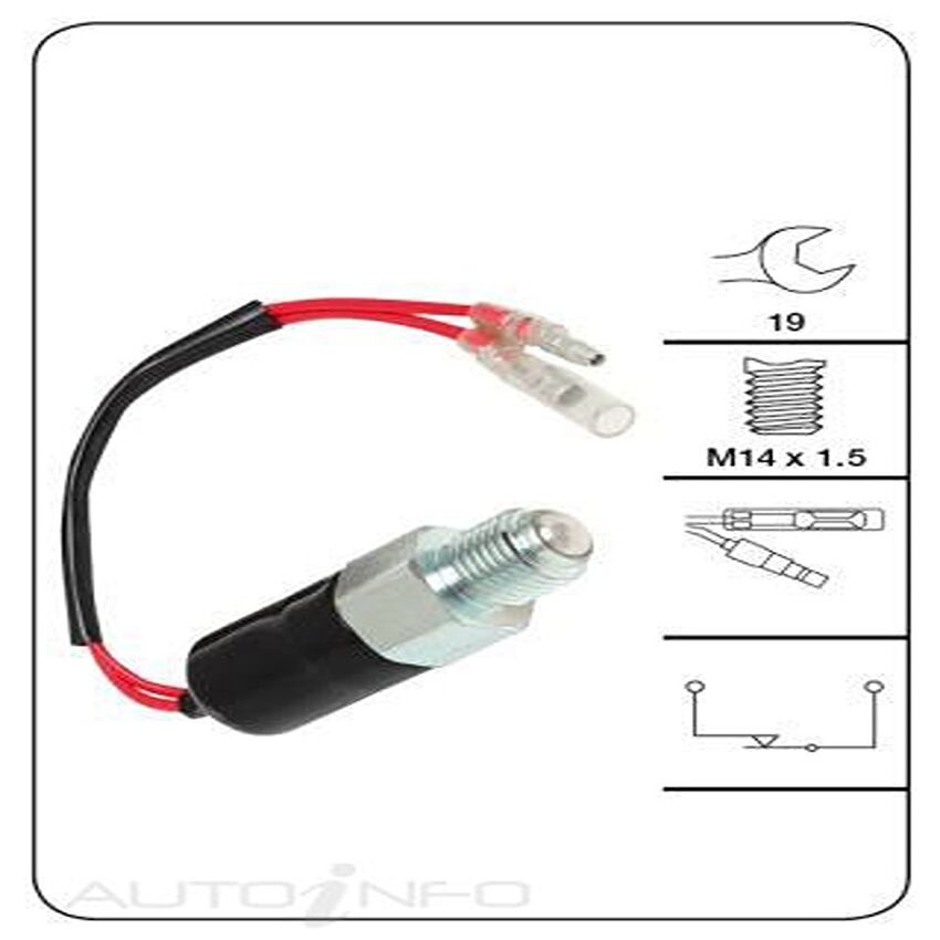 Tridon Reverse Light Switch For Holden/Isuzu /Subaru Y24SE 6VD1 4ZD1 C190 Y24SE 