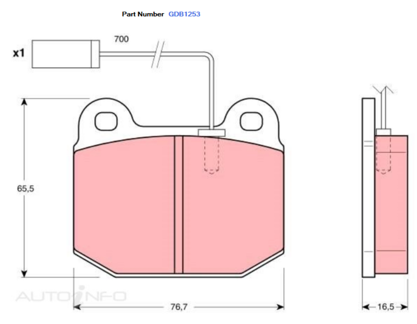 TRW Front Brake Pads For Audi Coupe B3 S2 quattro 89, 8B3 Coupe