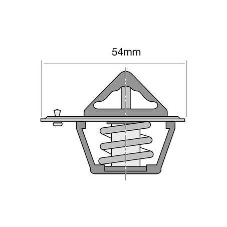 Tridon Thermostat For Subaru L Series DL/GF/GL 1.8L EA82 Petrol Sedan/Wagon