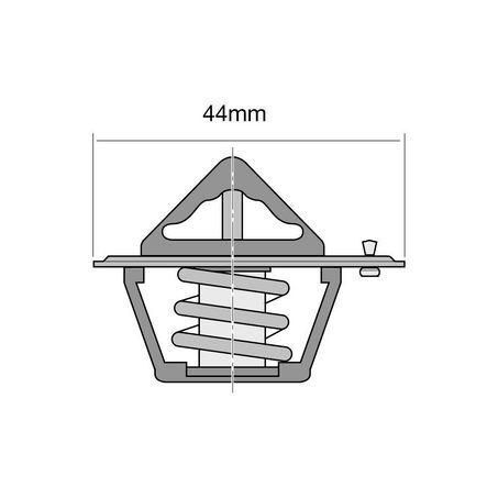 Tridon Thermostat 44mm - 84 Degrees C - [TT367-182]