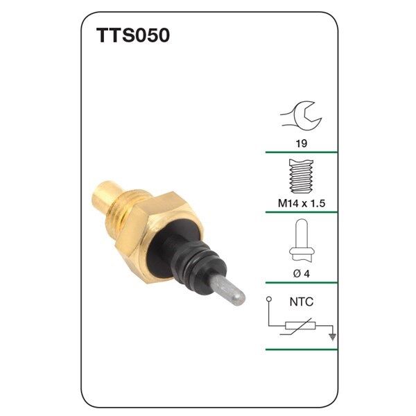 Tridon Water Temperature Sender (Gauge) - TTS050