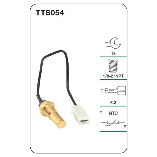 Tridon Water Temperature Sender (Gauge) - TTS054