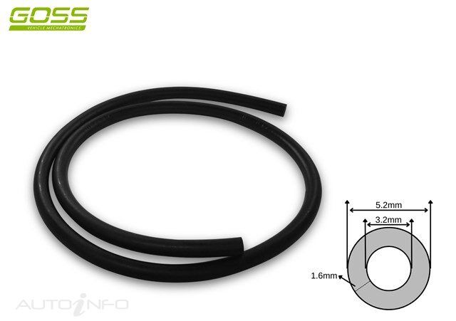 Goss Vacuum Tubing Hose 3MM X 1M - VT30L10