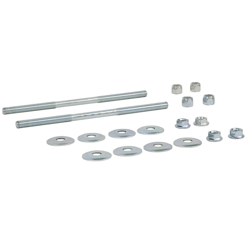 Universal Sway Bar Link Treaded Rod and Bushings style 202mm Without Bushings