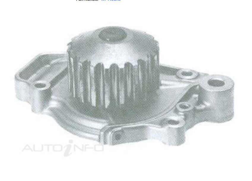 Alcius Engine Water Pump For Honda CRX AE 1.3L EV, AF 1.5L EW 2D Coupe