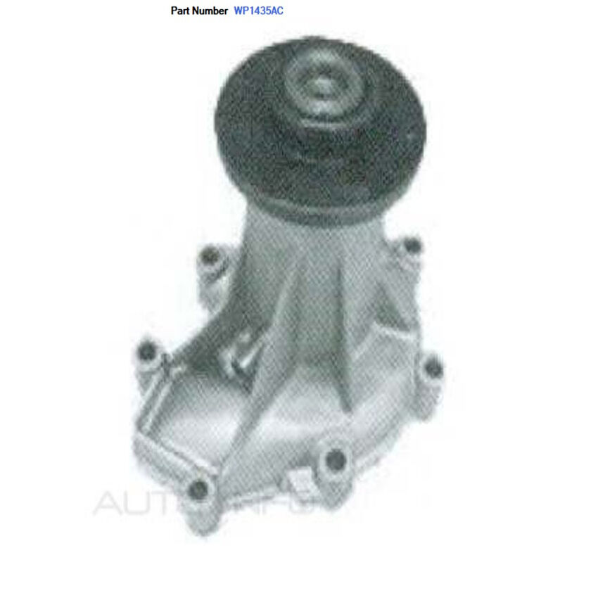 Alcius Engine Water Pump For SsangYong Stavic 2.7 XDI, SV270 A100 2.7L OM665.926