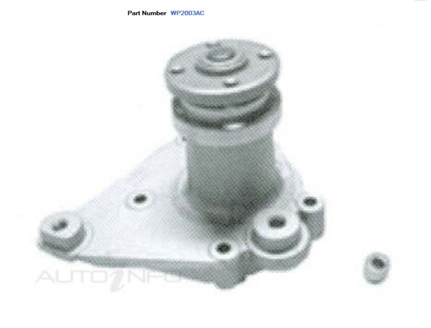 Alcius Engine Water Pump For Suzuki LJ80 0.8L F8A 2D SUV Convertible