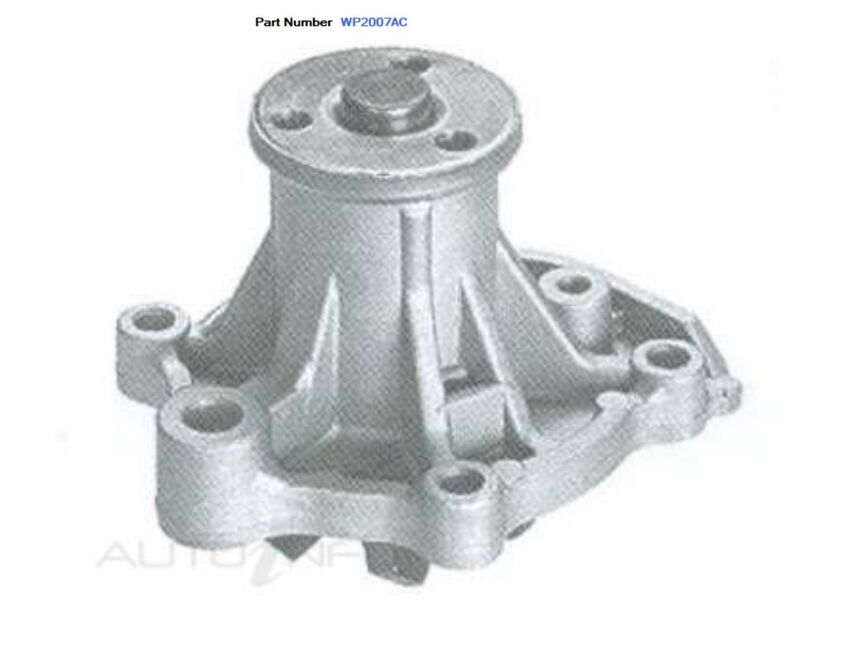 Alcius Engine Water Pump For Honda Vigor CA 2.0L A20A 4D Sedan 1987-1989