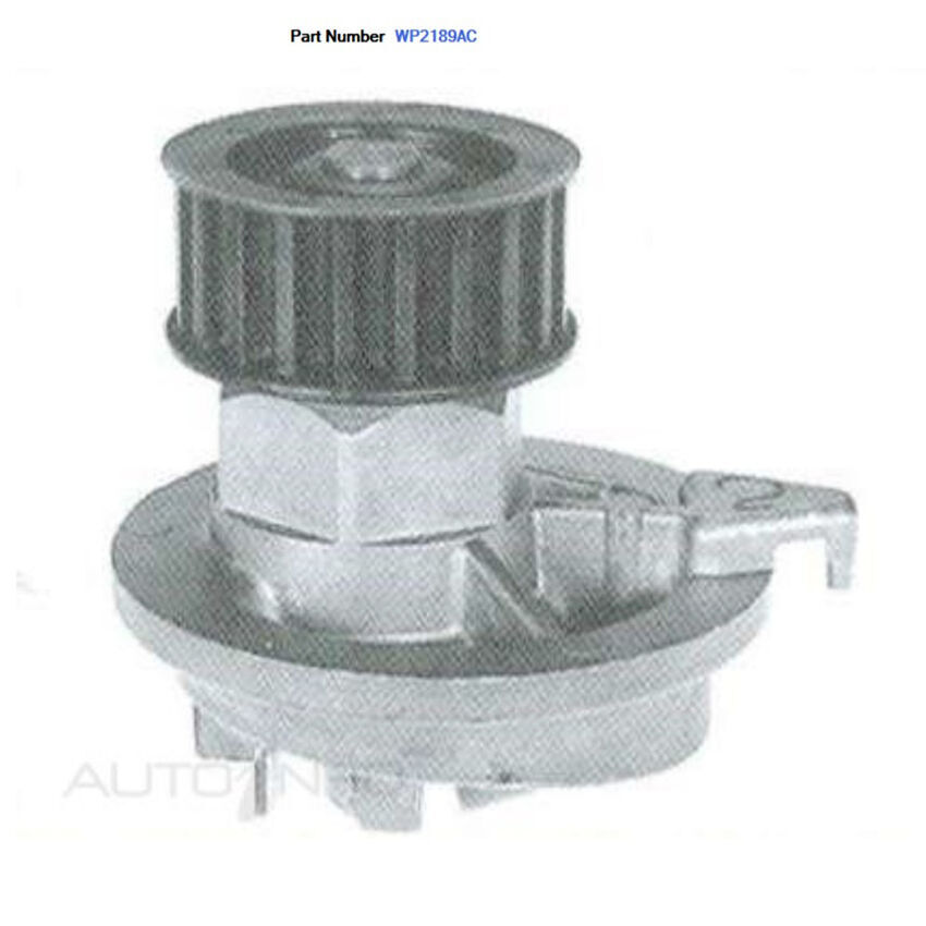 Alcius Engine Water Pump For HSV Astra SV 1800 LD 1.8L 18LE 1988-1989