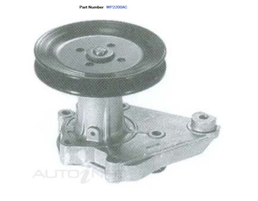 Alcius Engine Water Pump For Suzuki ST90 0.8L F8A 4D Van-Commercial