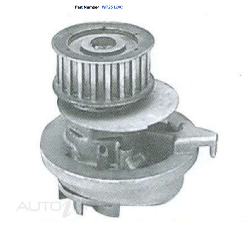 Alcius Engine Water Pump For HSV Astra SV 1800 LD 1.8L 18LE 4D Sedan/Hatchback
