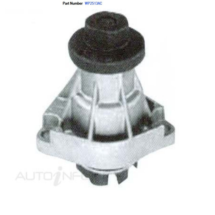 Alcius Water Pump For Holden Vectra CD, CDX, CDXI ZC/JR/JS V6 2.5L/2.6L/3.2L