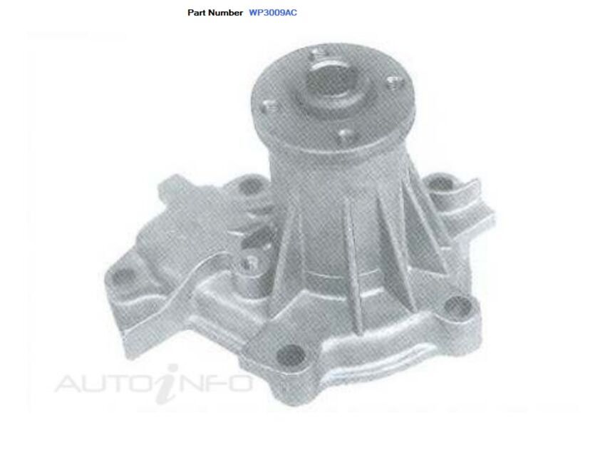 Alcius Engine Water Pump For Daihatsu Rocky 1.6L HDE 4D Wagon 1990-1997