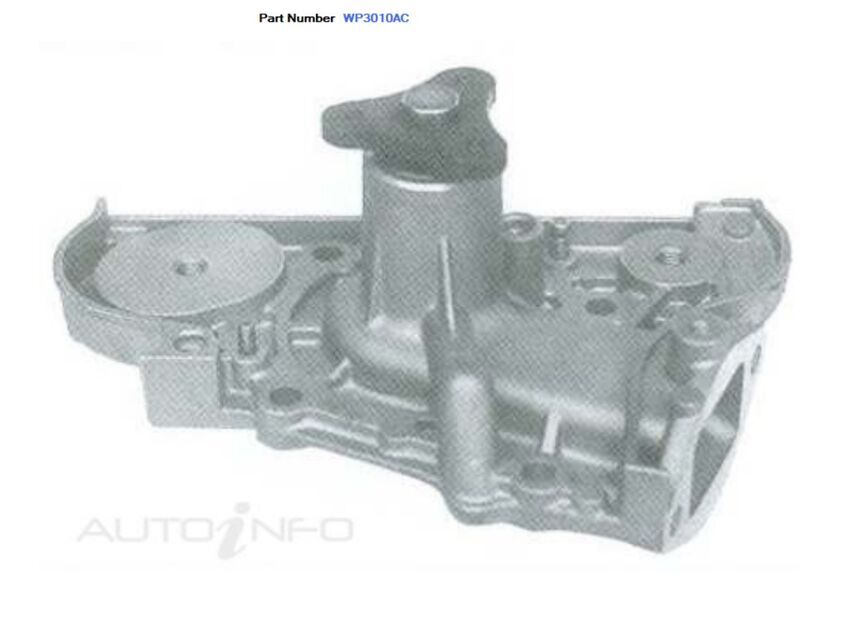 Alcius Engine Water Pump For Mazda MX5 NA 1.6L B6ZE 2D Roadster