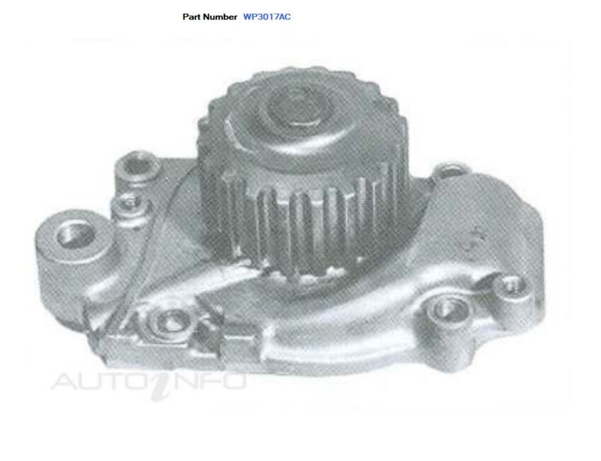 Alcius Engine Water Pump For Rover 416 1.6L D16A8, D16A3 4D Sedan