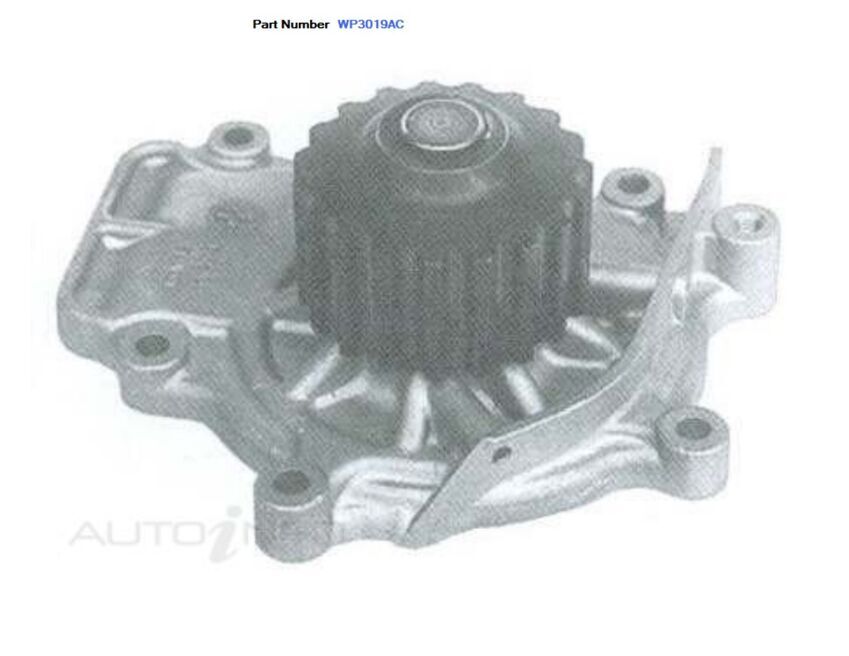 Alcius Engine Water Pump For Honda Vigor CA 2.0L B20A 4D Sedan 1985-1989