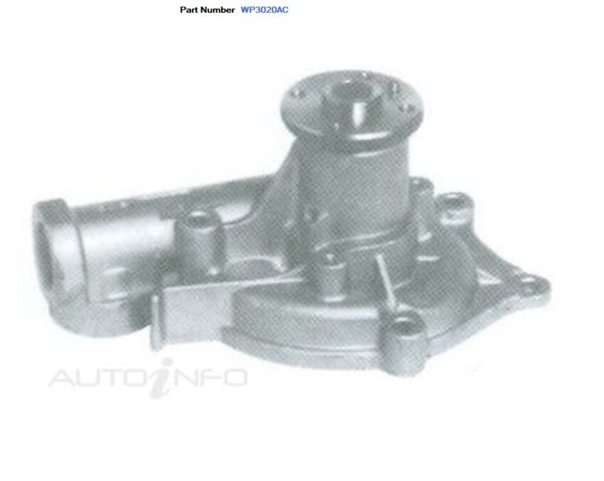 Alcius Engine Water Pump For Hyundai Lantra GL, GLS J1 1.6L G4CR 4D Sedan